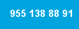 955 138 88 91 955 138 88 91